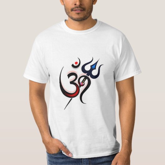 T-shirt Om Lord Symbole Sacré T-shirt""Divine Om Seigneur (Devant)