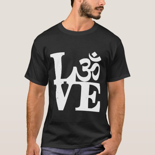 T-shirt Om Love (Devant)