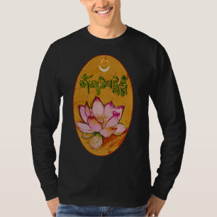 T-shirt Om Mani Padme Hum Lotus