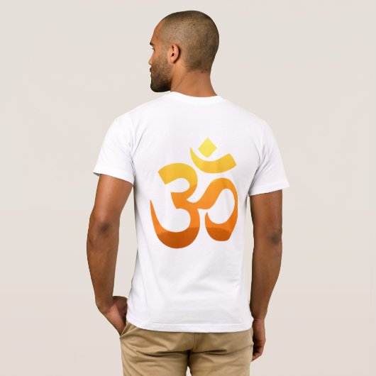T-shirt Om Mantra Symbole Méditation Yoga Conception du do (Dos entier)
