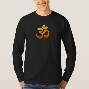 T-shirt Om Mantra Symbole Yoga Relax Détendez-vous manches