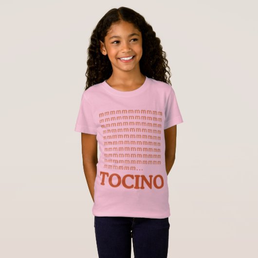 T-Shirt OM NOM NOM mmm… TOCINO (Devant entier)