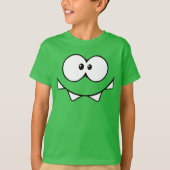 T-Shirt Om Nom Nom Visage (Devant)