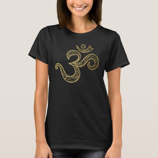 T-shirt Om Symbole Yoga Méditation Namaste Mantra Spiritue (Devant)