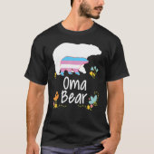 T-shirt Oma Lgbt Bear Transgenre Rainbow Lgbt Gay Lesbienn (Devant)