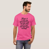 T-shirt Omad Intermittent Jeûne Intermittent Manger Bla (Devant entier)