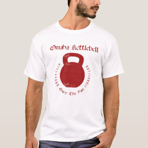 T-shirt Omaha Kettlebell sur le blanc