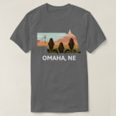 T-shirt Omaha NE (Design devant)