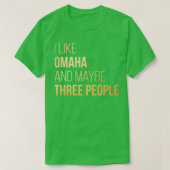 T-shirt Omaha Nebraska (Design devant)