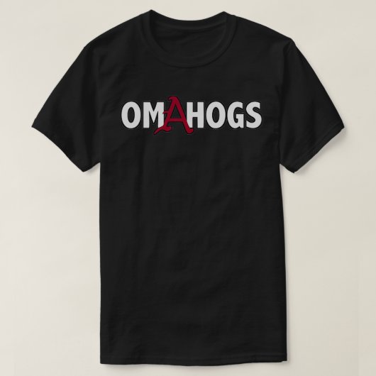 T-shirt Omaha, voici les Omahogs Funny Hogs (Design devant)
