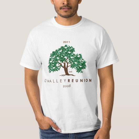 T-shirt omalleyreunionshirt, 2011 (Devant)
