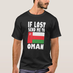 T-shirt Oman Flag Design  If lost send me to Oman Premium