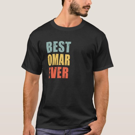 T-shirt Omar Meilleur jamais Omar (Devant)
