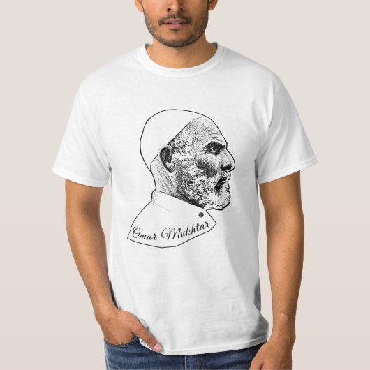 T-shirt Omar Moukhtar (Devant)