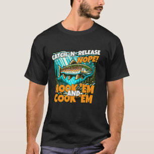 T-shirt Omble de fontaine - Crochet et cuisine sans relâch