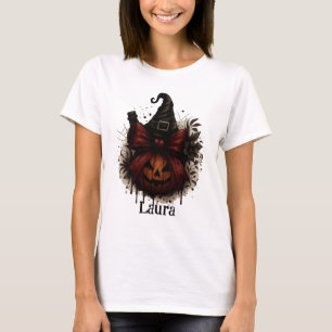 T-shirt Ombre Aura foncé - Nom personnalisé Carte