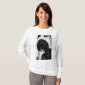 T-shirt ombre d'adolescent (Devant entier)
