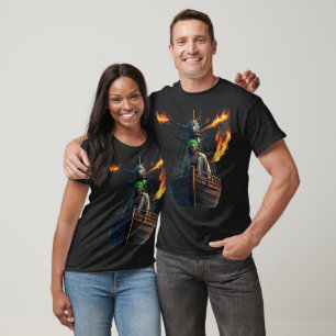 T-shirt Ombre de la Marée infernale – Réveil du pirate