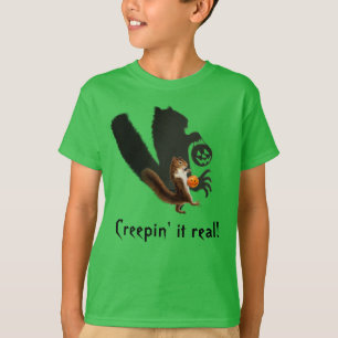 T-shirt Ombre Déplaisante de l'écureuil