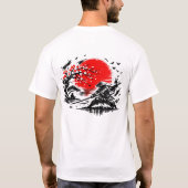 T-shirt Ombre du Soleil Levant (Dos)