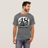 T-shirt Ombre noire de Vincent (Devant entier)