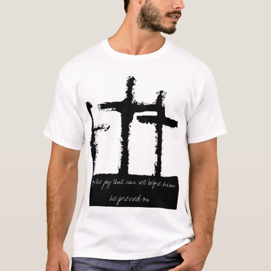 T-shirt "Ombre" par Michael Crozz (Devant)