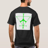 T-shirt Ombre rougeoyante (Dos)