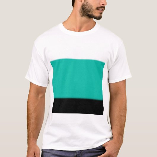 T-shirt Ombre turquoise (Devant)