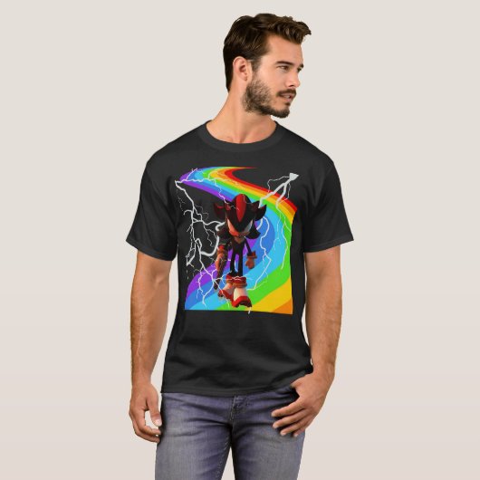 T-shirt Ombrer Le Hérisson (Devant entier)