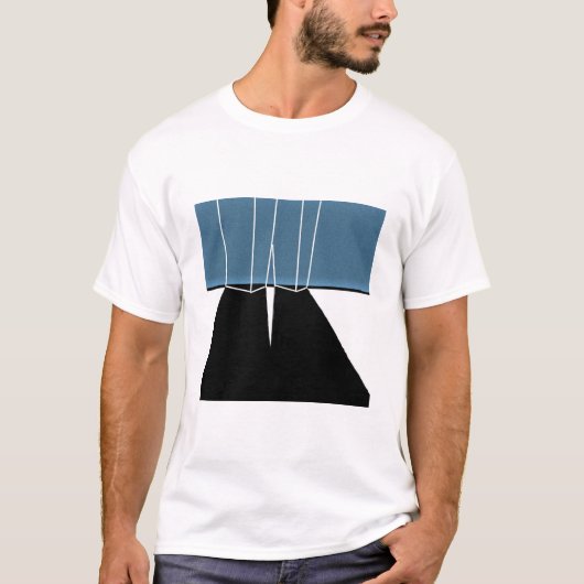 T-shirt ombres sans tours (Devant)