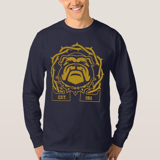 T-shirt Omega Psi Phi Omegawood 1911 (Devant)