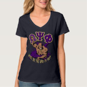 T-shirt Omega Psi Phi Omegawood 1911 (Devant)