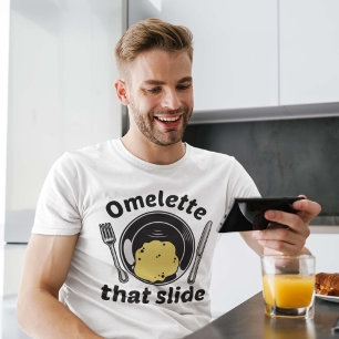 T-shirt Omelette cette diapositive