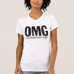 T-shirt OMG : Un gardien de but magnifique (hockey)