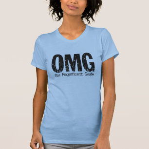 T-shirt OMG : Un gardien de but magnifique (hockey)