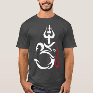 T-shirt OMGanesha Et Lord Shiva Divine Trident Trishul