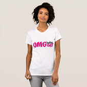 T-shirt OMGoat Myotonic Chèvre les amateurs de chèvre OMG  (Devant entier)