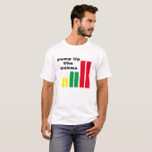 T-shirt omhoog het volume (Voorkant volledig)