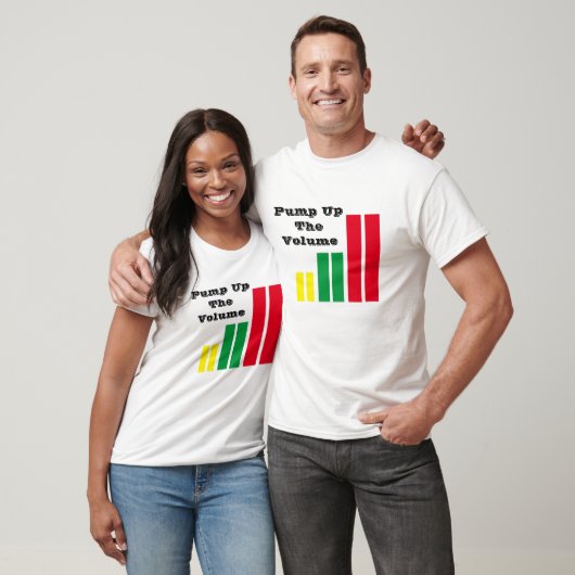 T-shirt omhoog het volume (Unisex)