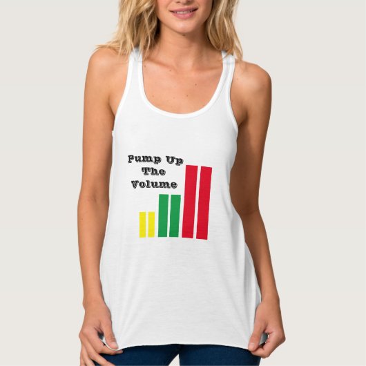 T-shirt omhoog het volume (Voorkant)