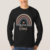 T-shirt Omi Mother s Day Blessed To Be Called Omi Rainbow (Devant)