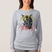 T-shirt Omnis Vir Lupus | Longs manches femmes (Devant)