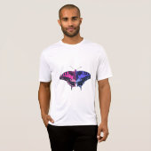 T-shirt Omnisexual Pride Flag Swallowtail Butterfly (Devant entier)