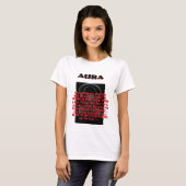 T-shirt Omrani Aura - Femme intouchable (Devant entier)