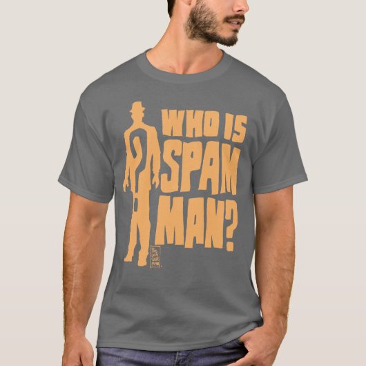 T-SHIRT OMS LE SPAM EST-IL HOMME ? (Devant)