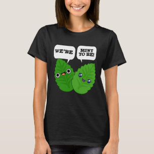 T-shirt On a l'intention d'être drôle Herbe Pun Dark BG