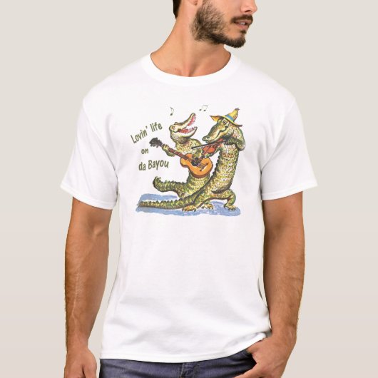 T-shirt On da Bayou (Devant)