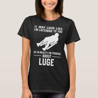 T-shirt On dirait que je t'écoute Luge