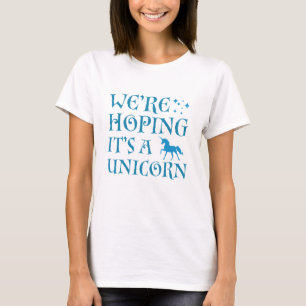 T-shirt On espère que c'est une licorne