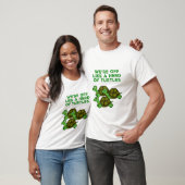 T-shirt On est comme un troupeau de tortues Drôle design (Unisexe)